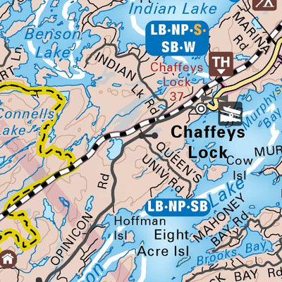 CCON30 Frontenac Provincial Park - Cottage Country Ontario Topo Preview 3