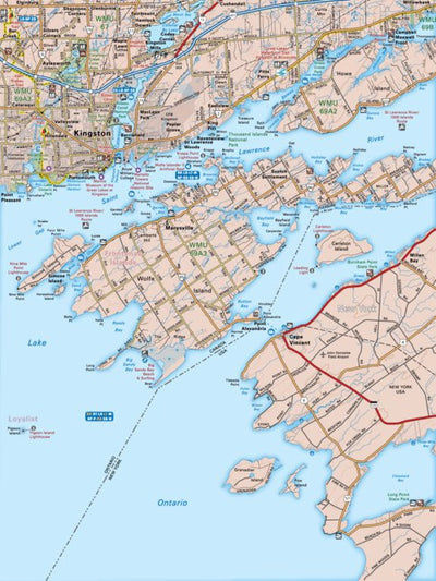 CCON19 Kingston - Cottage Country Ontario Topo Preview 1