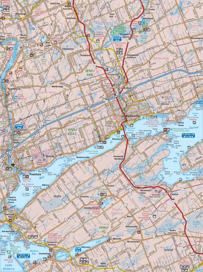 CCON16 Belleville - Cottage Country Ontario Topo Preview 1