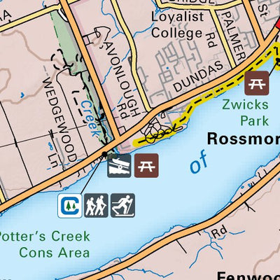 CCON16 Belleville - Cottage Country Ontario Topo Preview 2