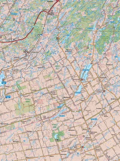 CCON28 Tamworth - Cottage Country Ontario Topo Preview 1