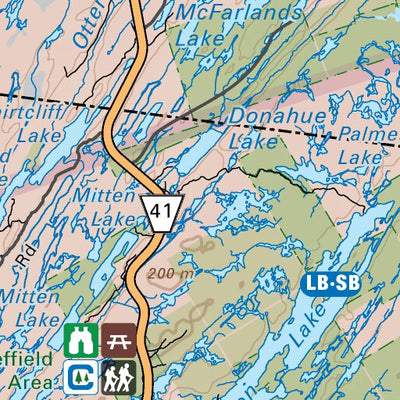 CCON28 Tamworth - Cottage Country Ontario Topo Preview 3