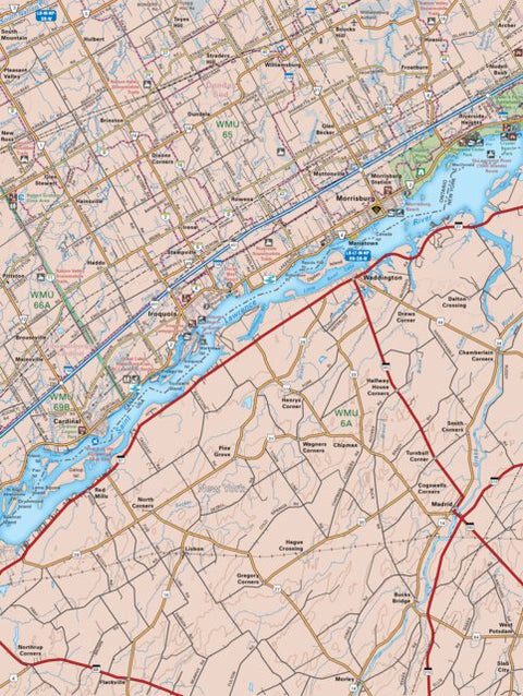 CCON47 inset Iroquois - Cottage Country Ontario Topo Preview 1