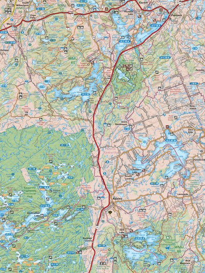 CCON39 Apsley - Cottage Country Ontario Topo Preview 1