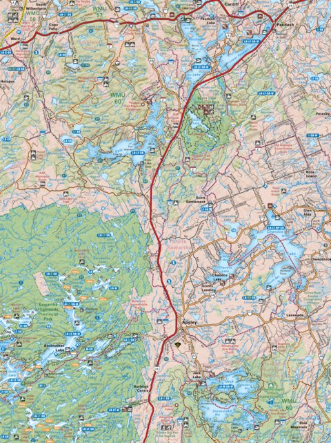 CCON39 Apsley - Cottage Country Ontario Topo Preview 1