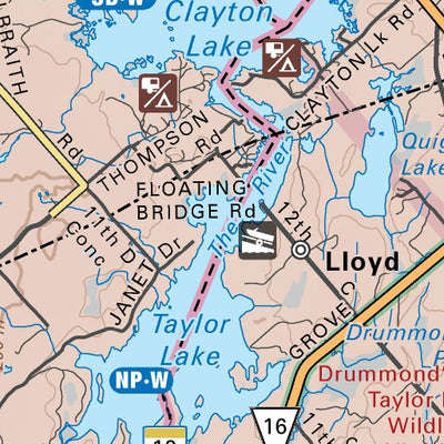 CCON59 Lanarak - Cottage Country Ontario Topo Preview 2
