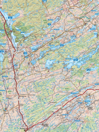 CCON42 Bon Echo - Cottage Country Ontario Topo Preview 1