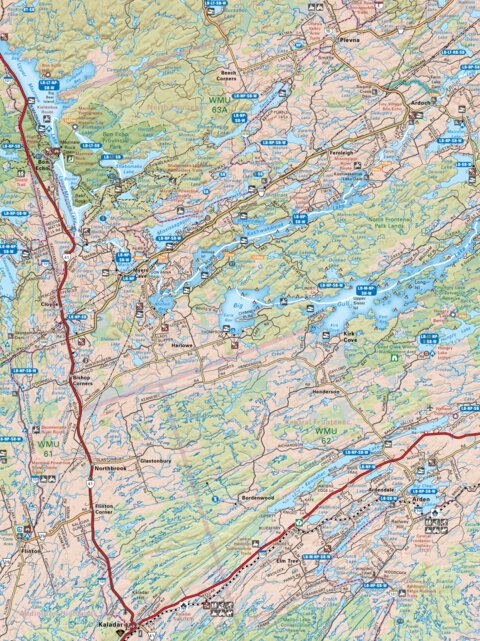 CCON42 Bon Echo - Cottage Country Ontario Topo Preview 1