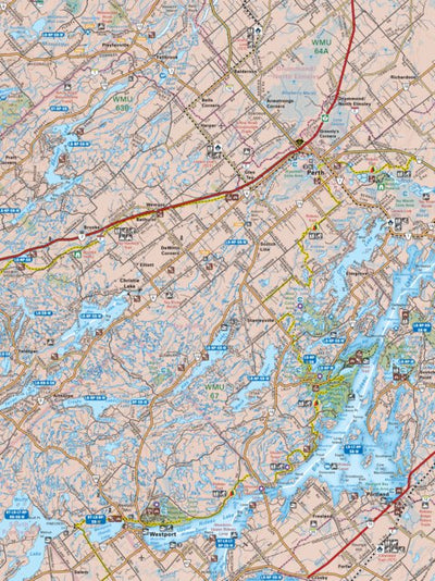 CCON44 Perth - Cottage Country Ontario Topo Preview 1