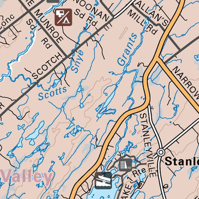 CCON44 Perth - Cottage Country Ontario Topo Preview 2