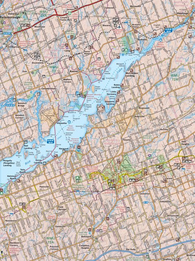 CCON14 Rice Lake - Cottage Country Ontario Topo Preview 1