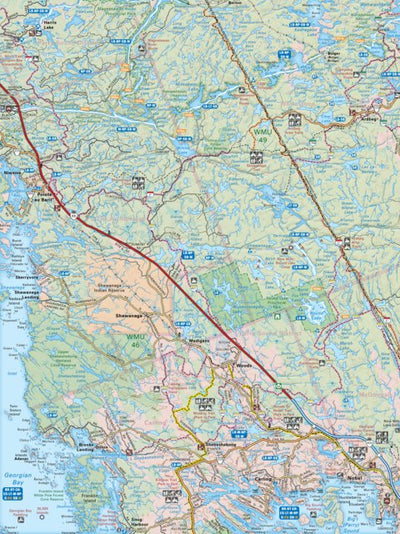 CCON66 Nobel - Cottage Country Ontario Topo Preview 1