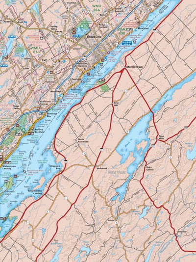 CCON32 Brockville - Cottage Country Ontario Topo Preview 1