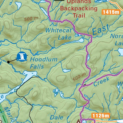 CCON70 West Gate – Algonquin Park - Cottage Country Ontario Topo Preview 3