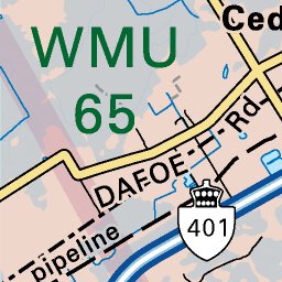 CCON47 Iroquois - Cottage Country Ontario Topo Preview 3