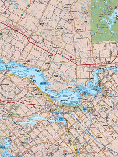 CCON77 Arnprior - Cottage Country Ontario Topo Preview 1