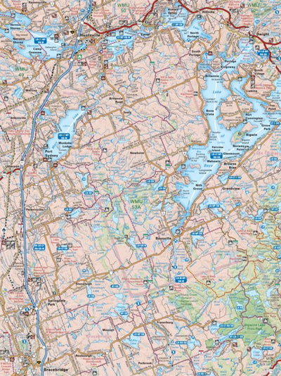 CCON51 Huntsville - Cottage Country Ontario Topo Preview 1