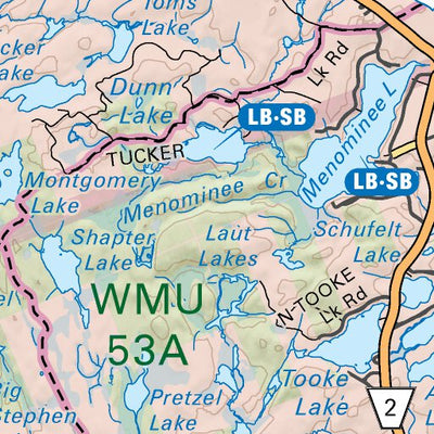 CCON51 Huntsville - Cottage Country Ontario Topo Preview 2