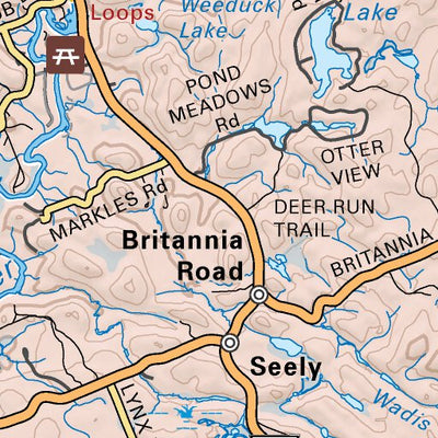 CCON51 Huntsville - Cottage Country Ontario Topo Preview 3