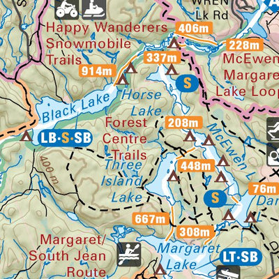 CCON52 Dorset - Cottage Country Ontario Topo Preview 3