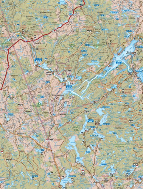 CCON57 Griffith - Cottage Country Ontario Topo Preview 1