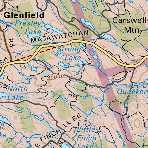 CCON57 Griffith - Cottage Country Ontario Topo Map by Backroad Mapbooks ...