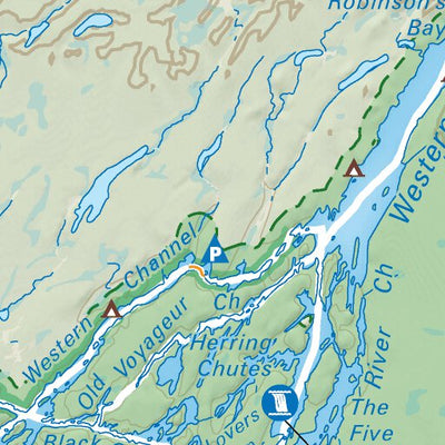 CCON83 French River - Cottage Country Ontario Topo Preview 3