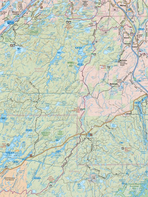 CCON96 Burwash - Cottage Country Ontario Topo Preview 1