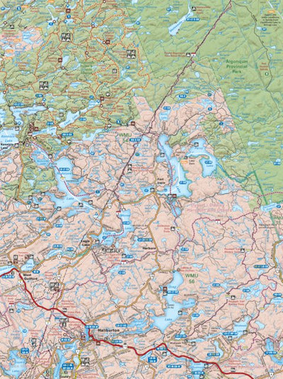 CCON53 Haliburton - Cottage Country Ontario Topo Preview 1
