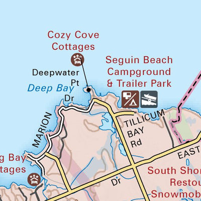 CCON100 North Bay - Cottage Country Ontario Topo Preview 2