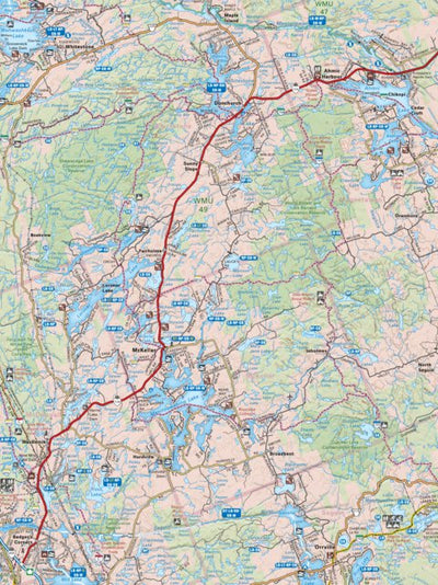 CCON67 McKellar - Cottage Country Ontario Topo Preview 1