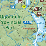 CCON71 East Gate – Algonquin Park - Cottage Country Ontario Topo Preview 2