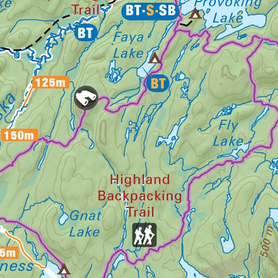 CCON71 East Gate – Algonquin Park - Cottage Country Ontario Topo Preview 3