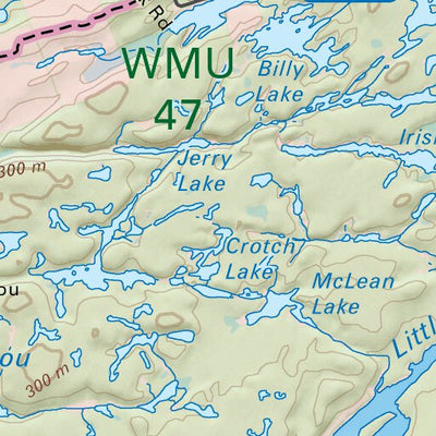 CCON86 Port Loring - Cottage Country Ontario Topo Preview 2