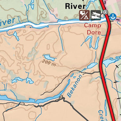CCON84 Key River - Cottage Country Ontario Topo Preview 2