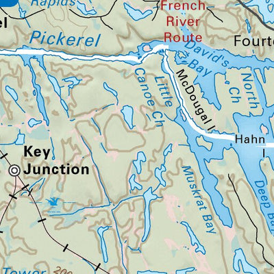 CCON84 Key River - Cottage Country Ontario Topo Preview 3