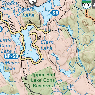 CCON69 Kearney - Cottage Country Ontario Topo Preview 2