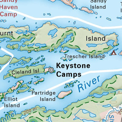 CCON99 Sturgeon Falls - Cottage Country Ontario Topo Preview 2