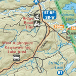 CCON88 North Tea Lake - Cottage Country Ontario Topo Preview 2