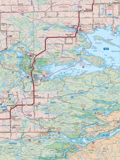 CCON98 Wolseley Bay - Cottage Country Ontario Topo Preview 1