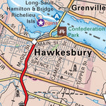 CCON82 Hawkesbury - Cottage Country Ontario Topo Preview 3