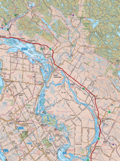 CCON95 Beachburg - Cottage Country Ontario Topo Preview 1