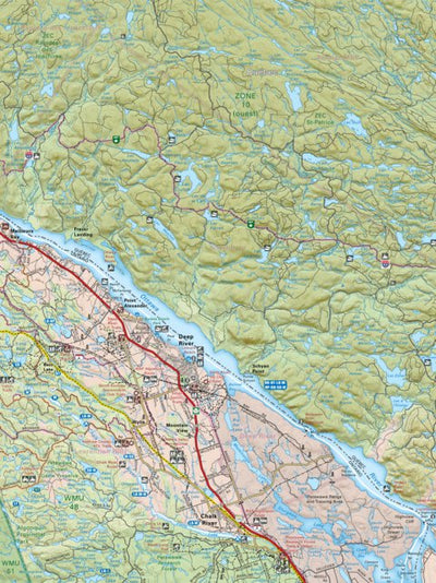 CCON106 Chalk River - Cottage Country Ontario Topo Preview 1