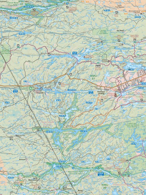 CCON85 Lost Channel - Cottage Country Ontario Topo Preview 1