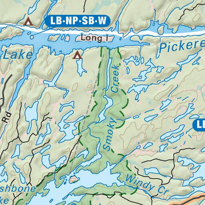 CCON85 Lost Channel - Cottage Country Ontario Topo Preview 2