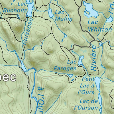 CCON104 Bissett Creek - Cottage Country Ontario Topo Preview 3
