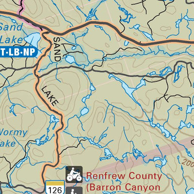 CCON93 Petawawa - Cottage Country Ontario Topo Preview 2