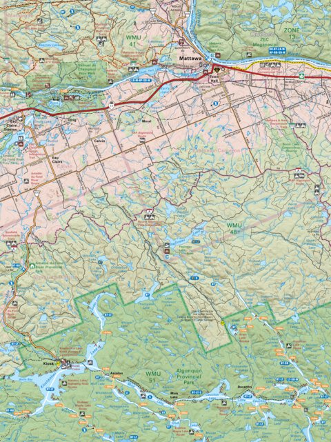 CCON102 Mattawa - Cottage Country Ontario Topo Preview 1