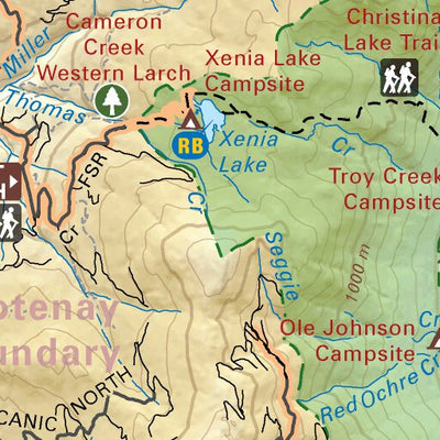 KRBC01 Grand Forks - Kootenay Rockies BC Topo-2023 Preview 2