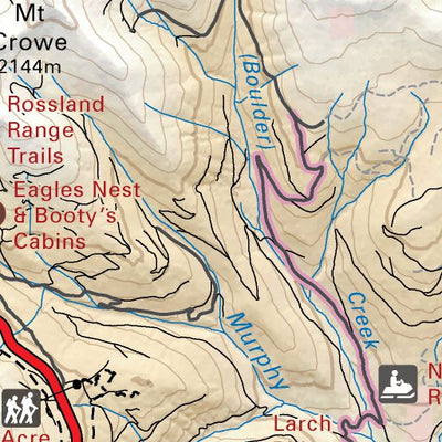 KRBC02 Castlegar Trail - Kootenay Rockies BC Topo-2023 Preview 2